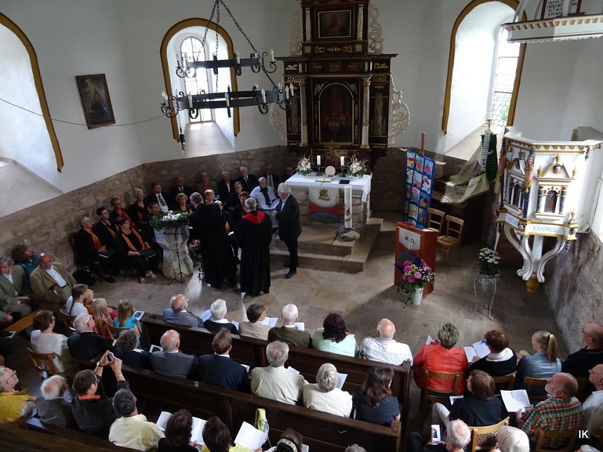 Neuweihung der Orgel, 350 Jahre Kirche in Kaltohmfeld