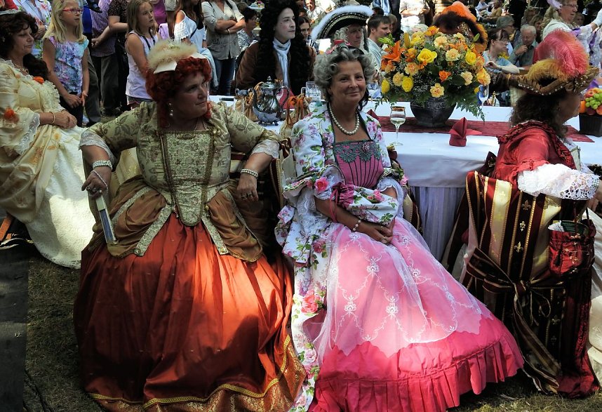 Barockes Gartenfest im Labyrinth