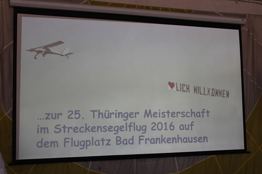 Segelflieger am Himmel Nordth&uuml;ringens