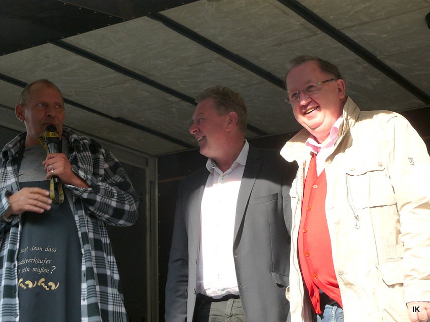 Marktschreier in Leinefelde