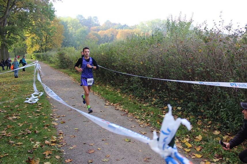 Die langen Strecken beim Stadtparklauf