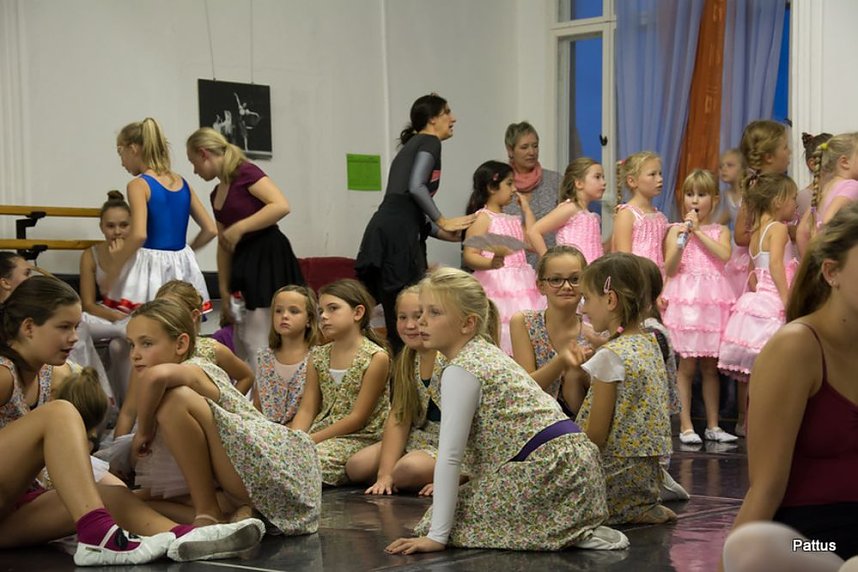 Beim Proben zugeschaut