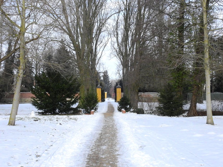 Peter Blei unterwegs - Schloss Mosigkau