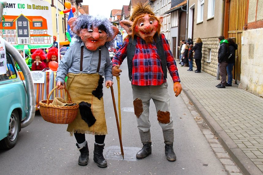 Stra&szlig;enumzug in Breitenworbis