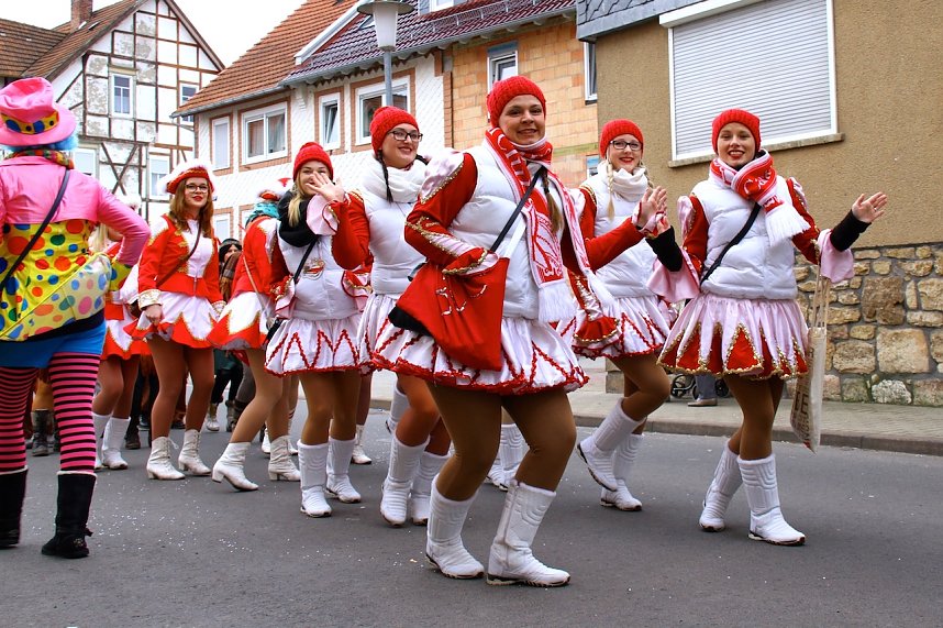 Stra&szlig;enumzug in Breitenworbis