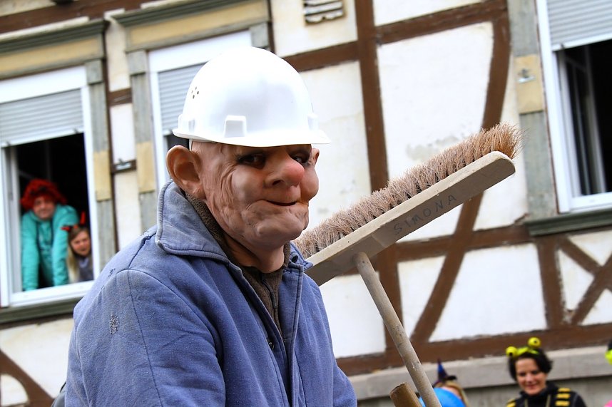 Stra&szlig;enumzug in Breitenworbis