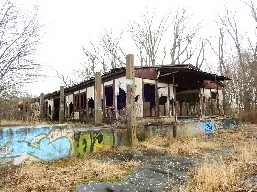 Peter Blei in der Brikettfabrik