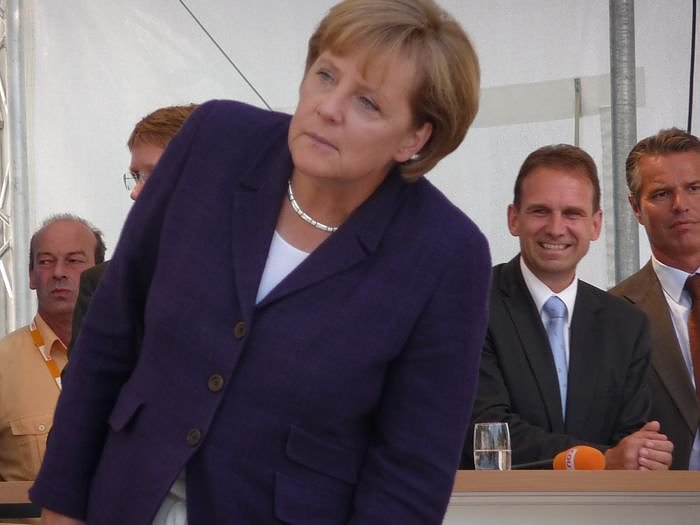 Besuch von Angela Merkel in Nordhausen