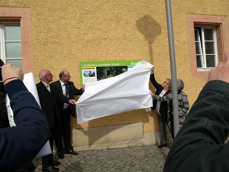 Er&ouml;ffnung Lutherweg