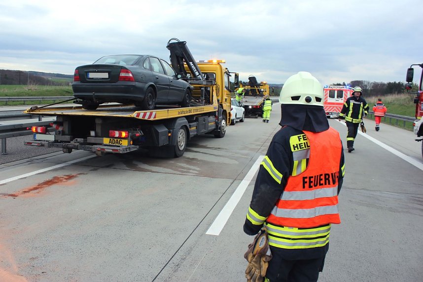 Sechs Verletzte bei Unfall