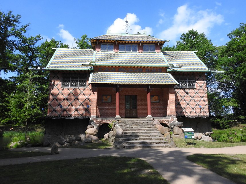 Lustwandeln im Park von Oranienbaum