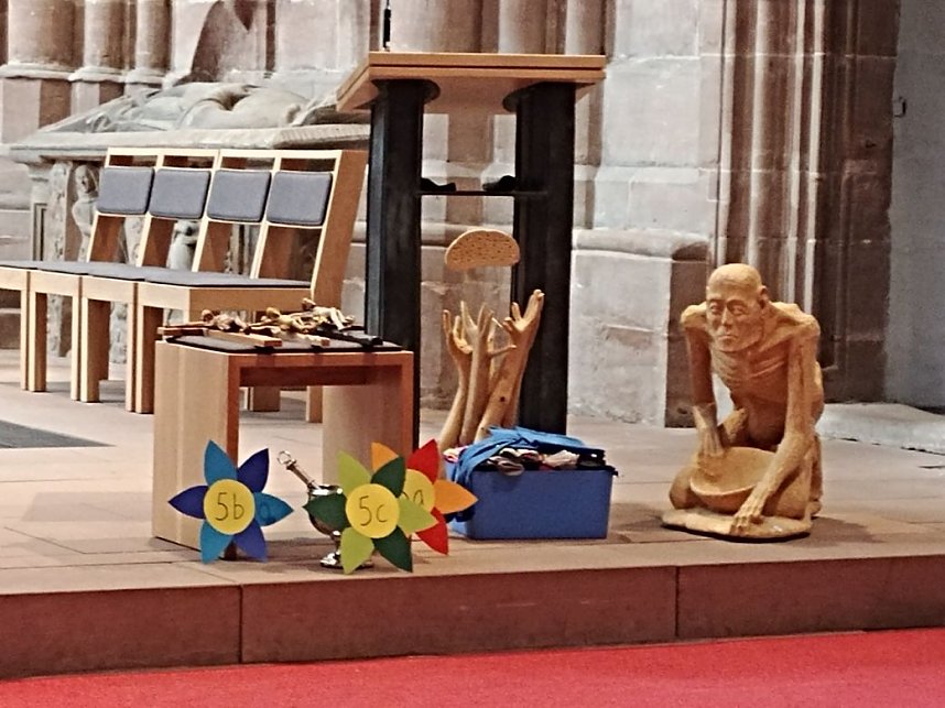 Gottesdienst f&uuml;r 5. Klassen und Schuljahresanfang