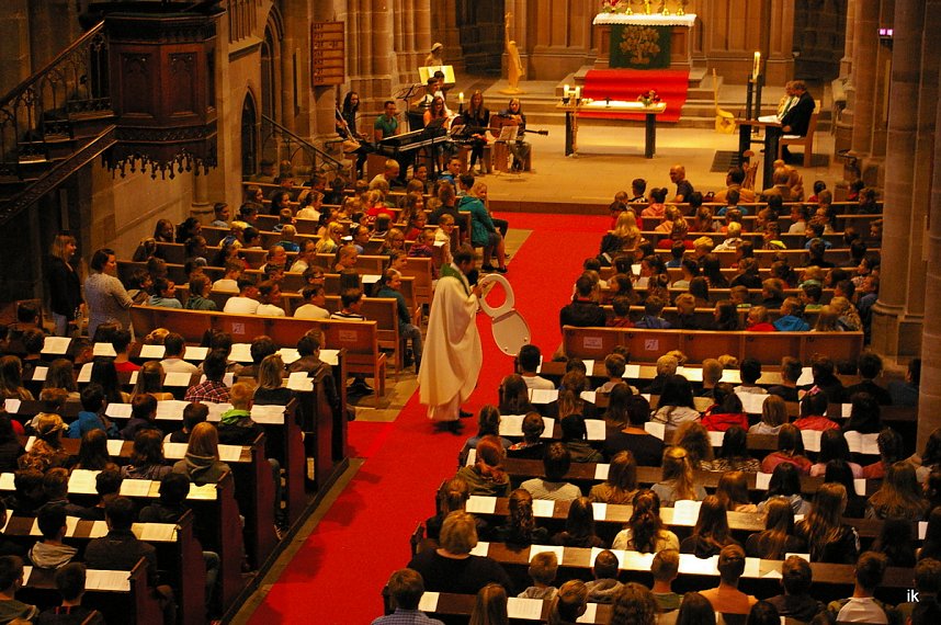 Gottesdienst f&uuml;r 5. Klassen und Schuljahresanfang