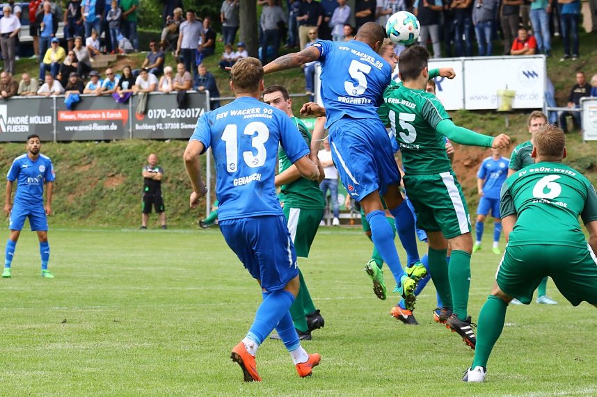 4:1 gewann Wacker im Pokal gegen Siemerode