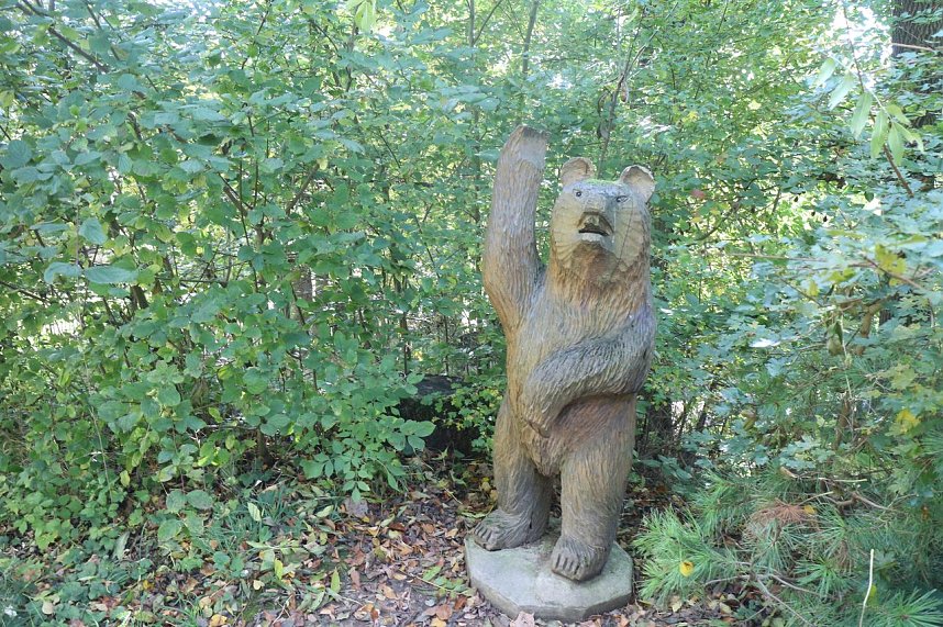 Goldener Herbst im B&auml;renpark Worbis