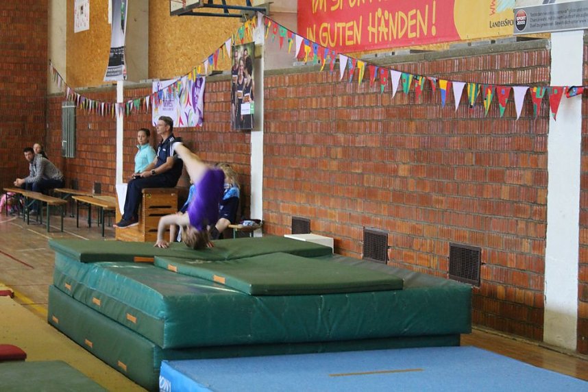 Herbstmeisterschaft im Mannschaftsturnen in Sondershausen