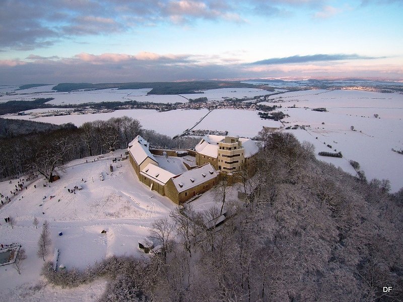 Winterimpressionen an der Burg