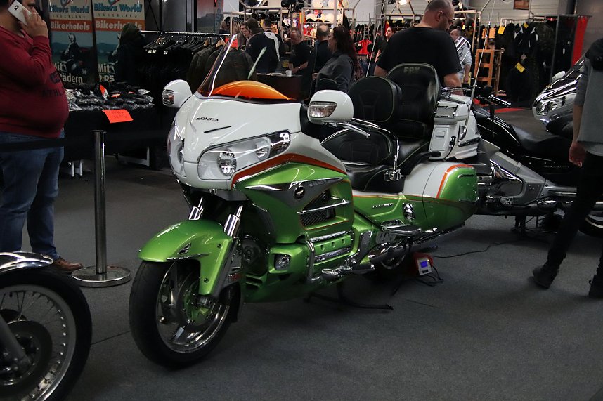 Motorradmesse in Erfurt