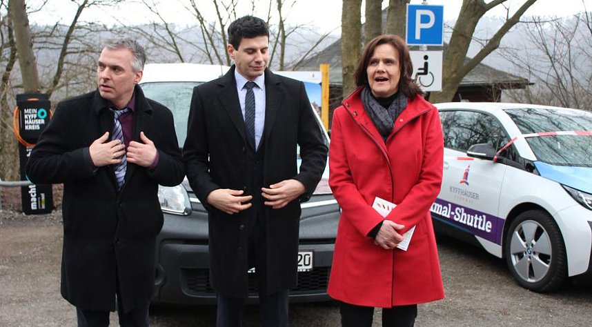 Mit Elektroantrieb zum Kyffh&auml;userdenkmal