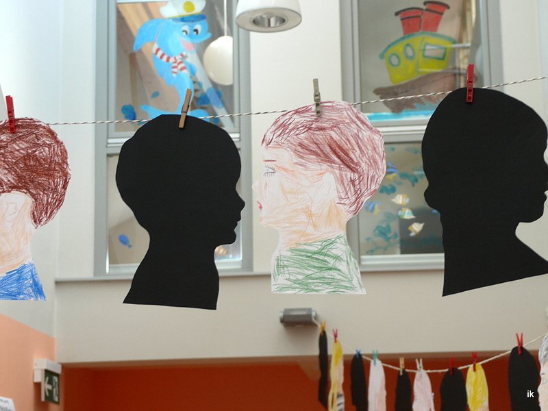 Ausstellung im Kindergarten