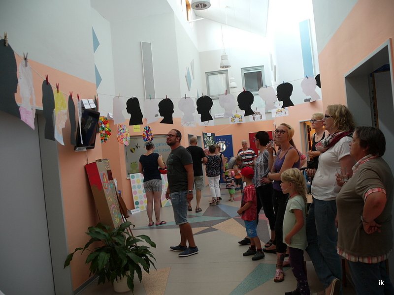 Ausstellung im Kindergarten