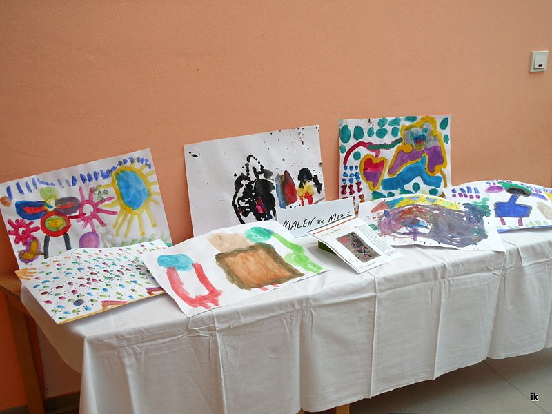 Ausstellung im Kindergarten