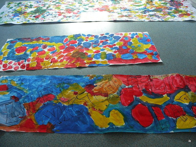 Ausstellung im Kindergarten