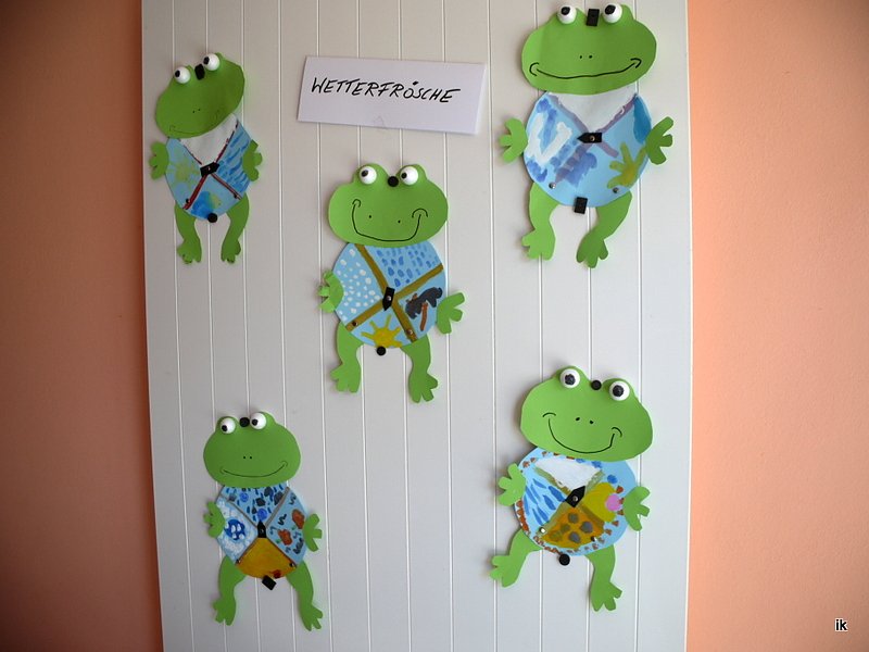 Ausstellung im Kindergarten