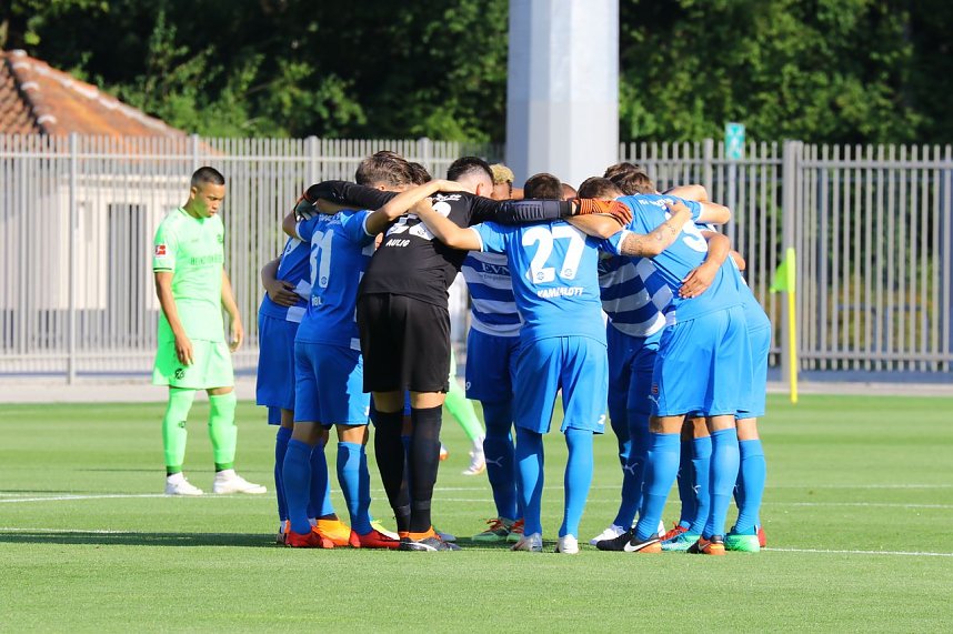 Wacker testete gegen Bundesligist in Hannover