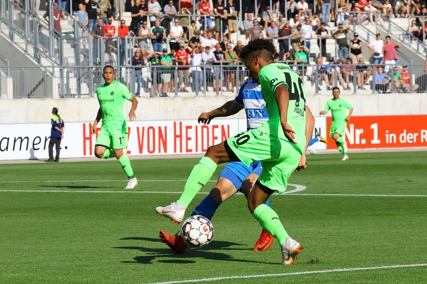 Wacker testete gegen Bundesligist in Hannover