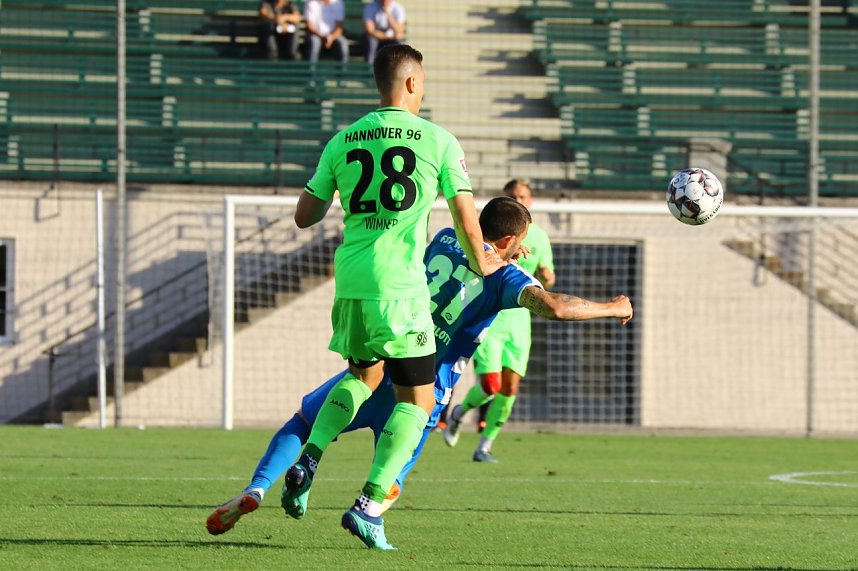 Wacker testete gegen Bundesligist in Hannover