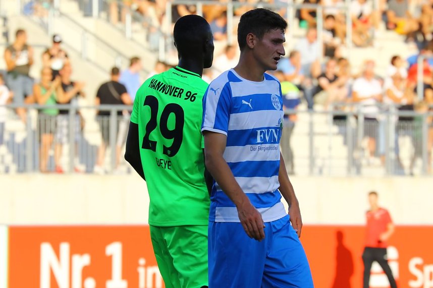 Wacker testete gegen Bundesligist in Hannover