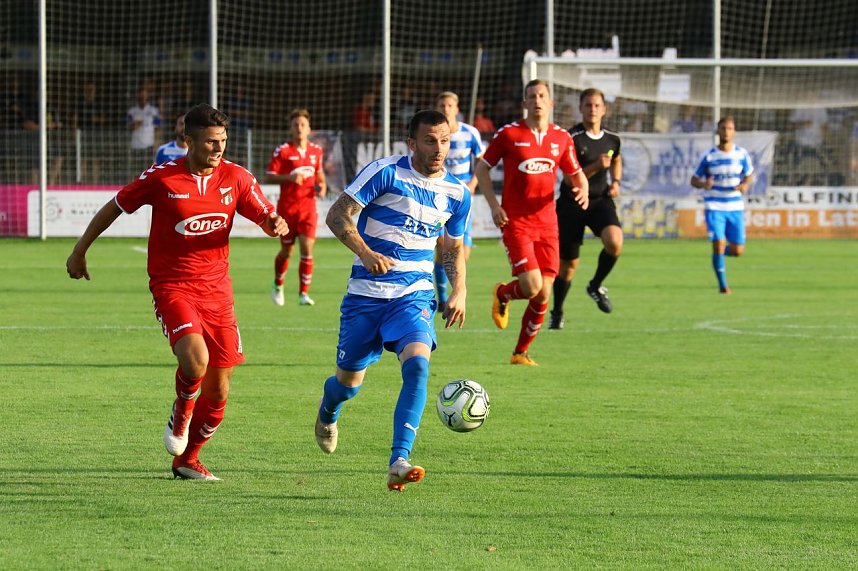 Wacker Nordhausen mit ersten Sieg in einem Heimspiel. 3:0 gegen Meuselwitz im ersten Th&uuml;ringen-Derby der Saison