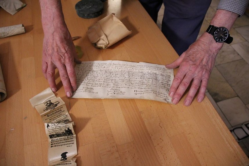 Historische Dokumente bis ins 15. Jahrhundert gefunden