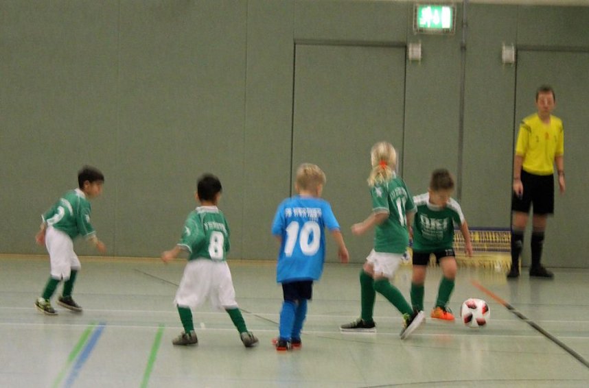 G-Junioren im Hallencup 2019