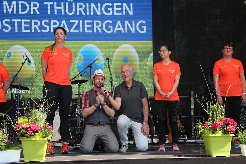Gro&szlig;artiger MDR Osterspaziergang in Bad Frankenhausen