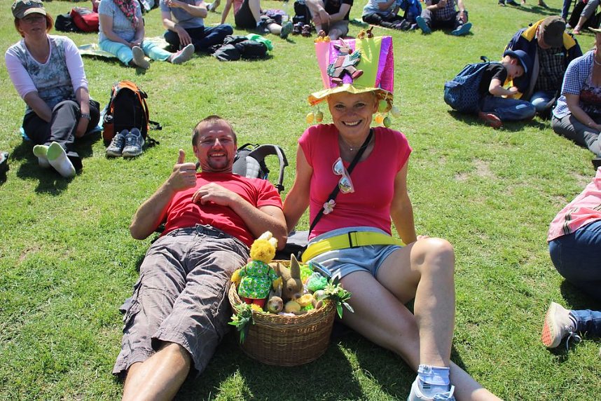 Gro&szlig;artiger MDR Osterspaziergang in Bad Frankenhausen