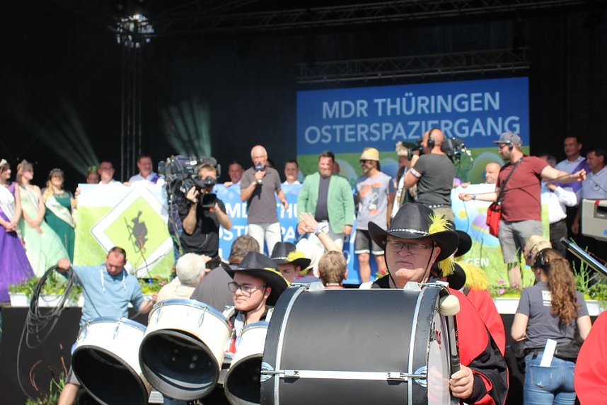 Gro&szlig;artiger MDR Osterspaziergang in Bad Frankenhausen