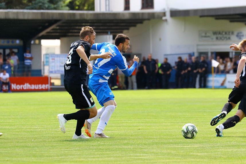 Torloses Unentschieden von Wacker Nordhausen gegen Chemie Leipzig