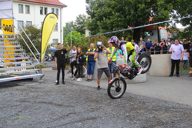Motorrad-Trial Wettbewerb 