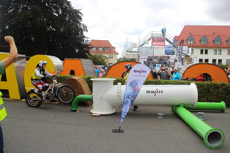 Motorrad-Trial Wettbewerb 