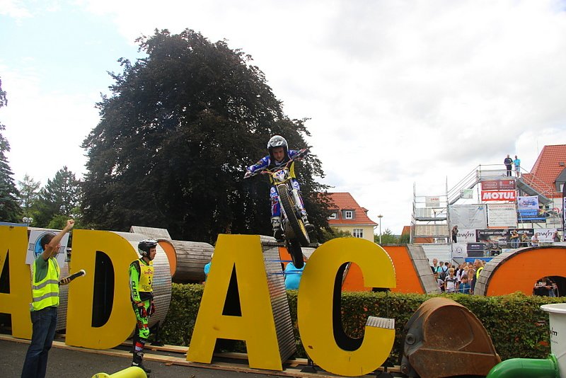 Motorrad-Trial Wettbewerb 