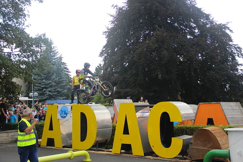 Motorrad-Trial Wettbewerb 