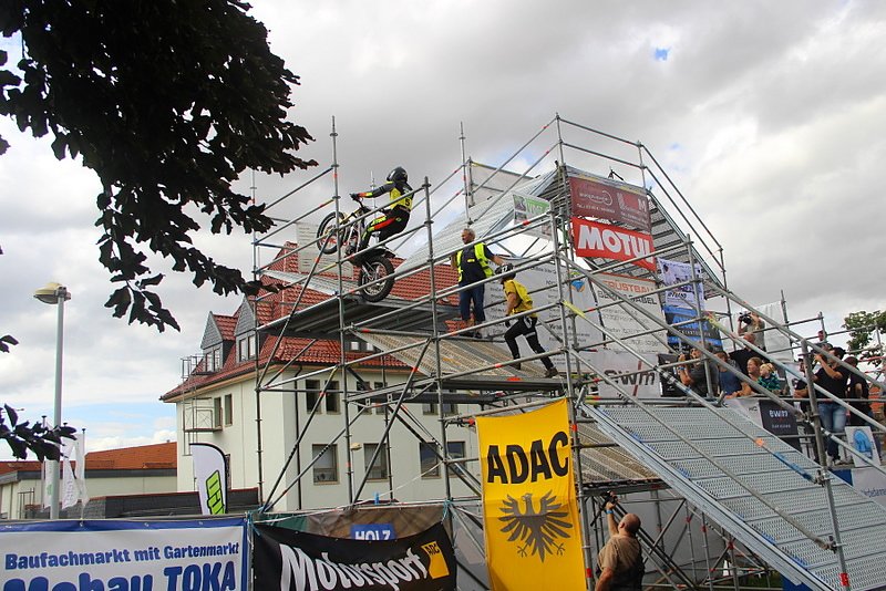 Motorrad-Trial Wettbewerb 