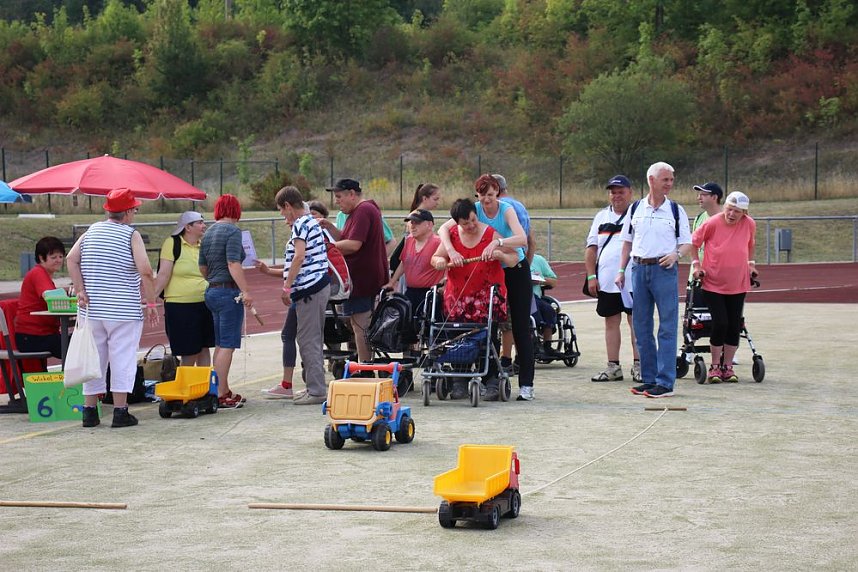 Bereits 9. Behindertensportfest