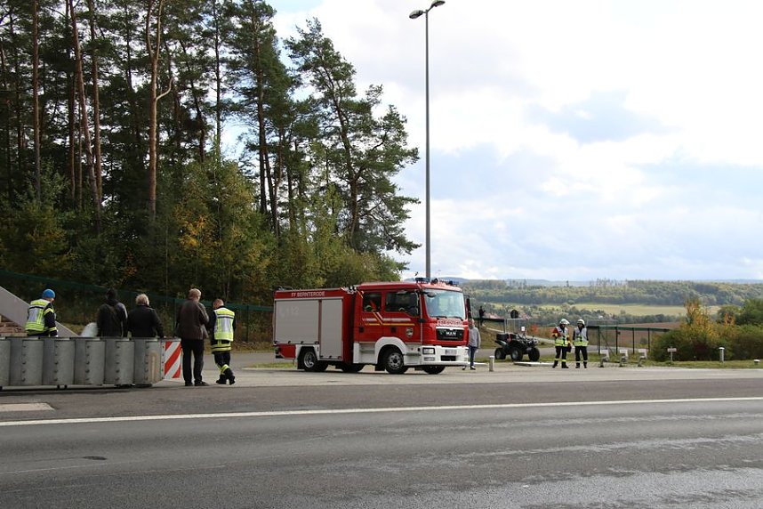 Gro&szlig;&uuml;bung im H&ouml;llbergtunnel