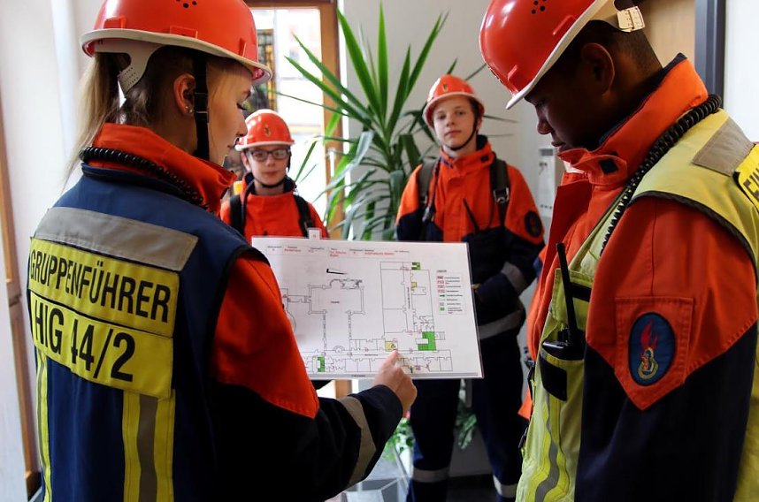 Ausgel&ouml;ste Brandmeldeanlage 