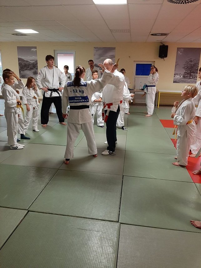 Im Ferienpark Feuerkuppe trainiert