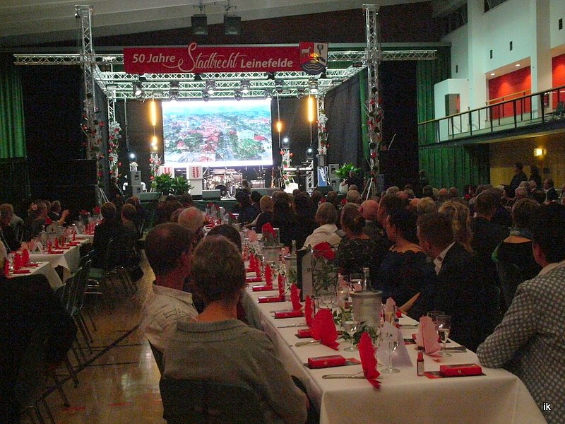 Festveranstaltung 50 Jahre Stadtrecht Leinefelde