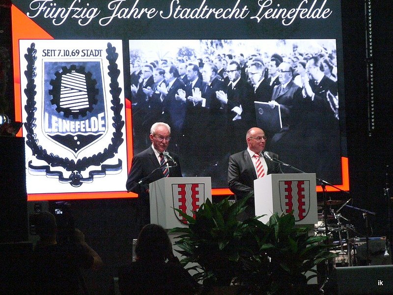 Festveranstaltung 50 Jahre Stadtrecht Leinefelde